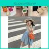 Trendy Korean Style Handcrafted Children's Tote Bag For Stylish Summer Accessories In Bright Colors