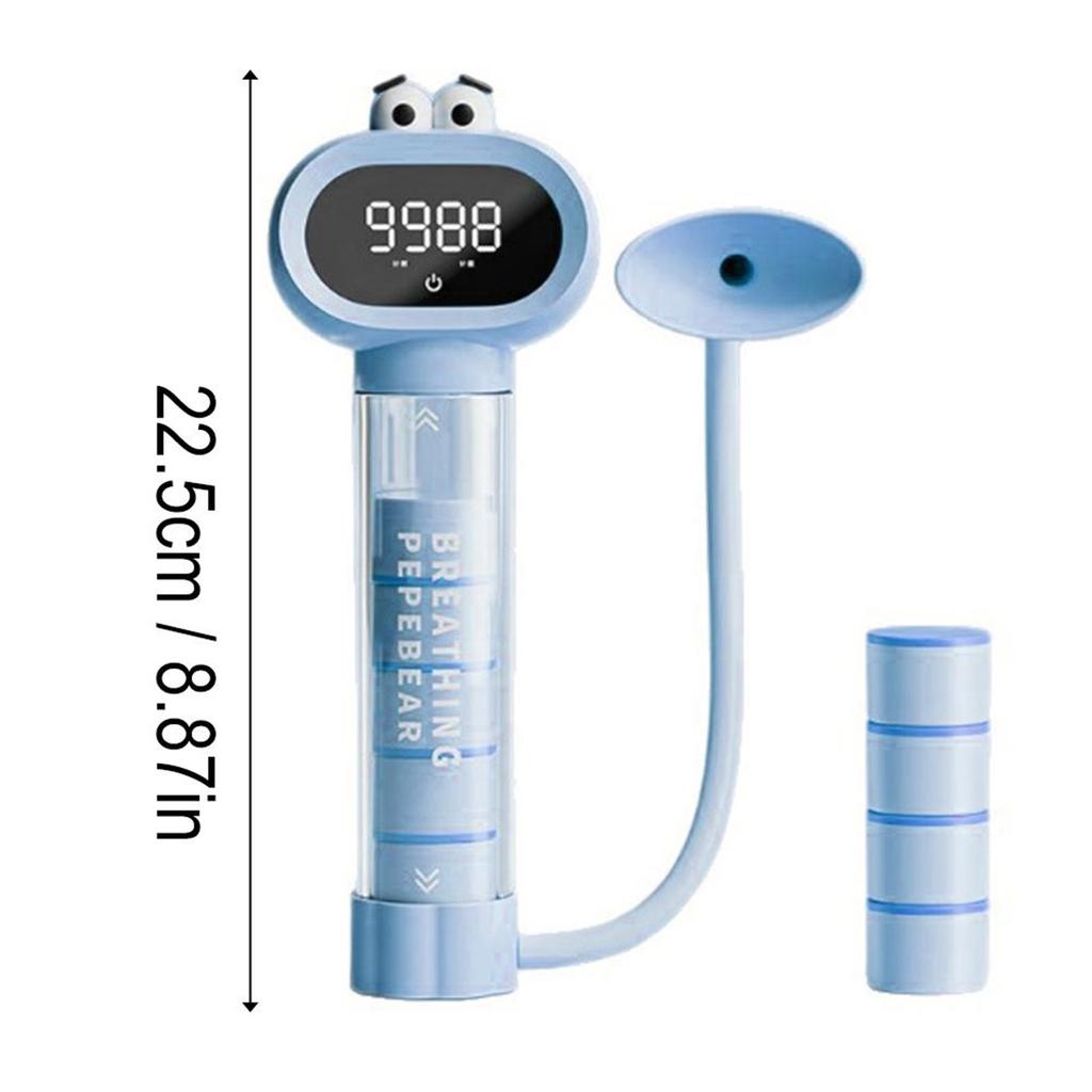 Digital Breathing Dumbbells Training Device, Abdominal Breathing Capacity,Slimming Belly, Breathing Resistance Training Dumbbell