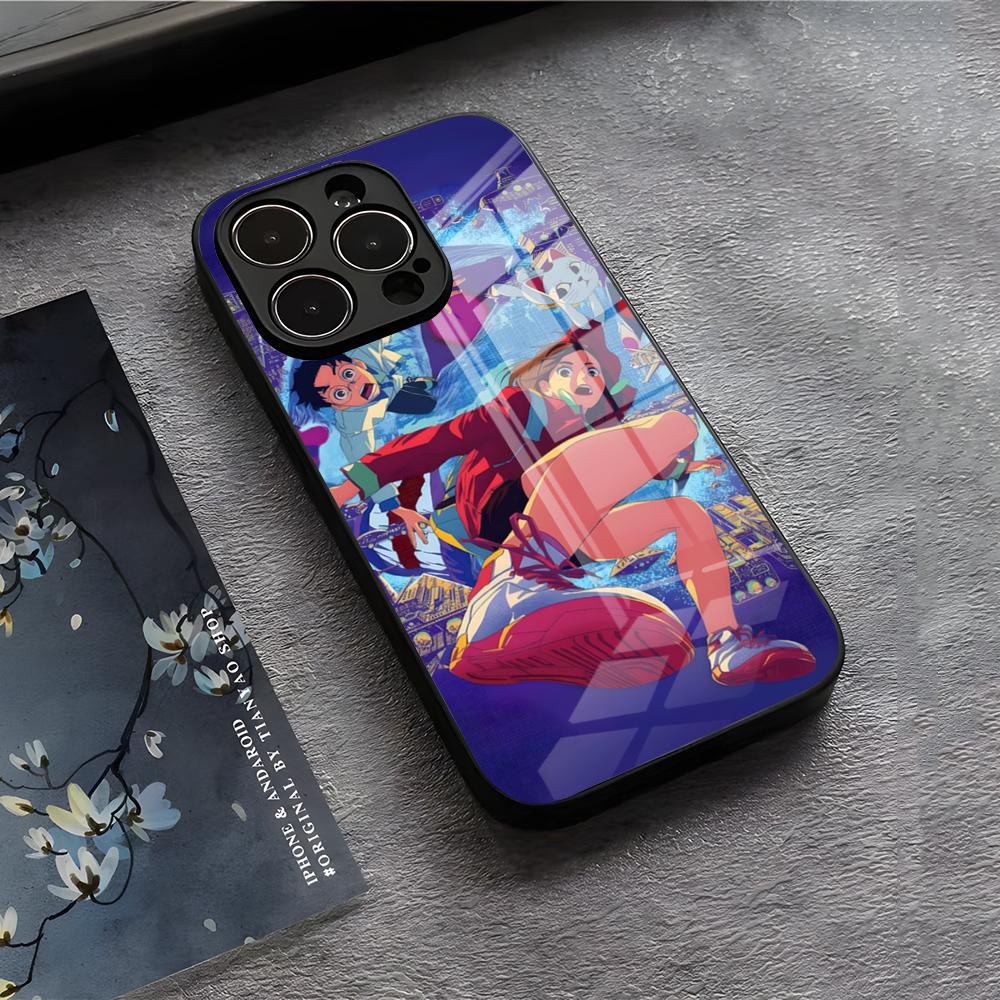 D-Dan D-Da Daa Phone Case For IPhone 17 Air 16 E Pro Max 15 14 13 Mini 12 Pro 11 Max Plus Black Glass Cover