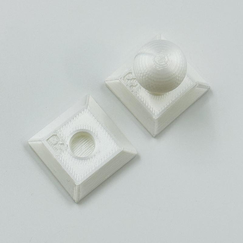 2 Pcs/Set Detachable Crystal Dot Craft Tool Accessories Stamp Relief Roller for Clay & Paper Craft Projects