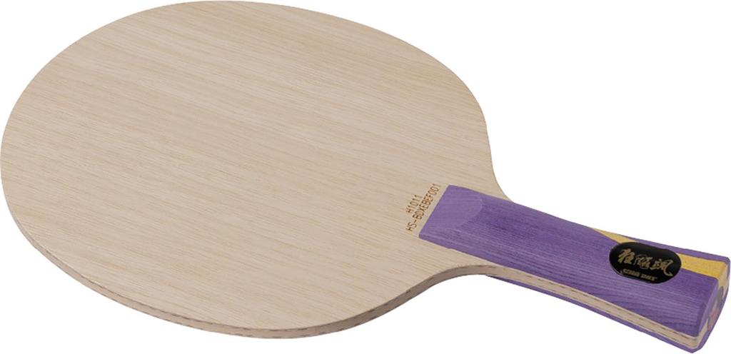 Nittaku Table Tennis Shakehand Model Used by Sun Offensive Shakehand Hurricane Hayate FL NC0503 Racket, Yingsha, Racket, Flare,