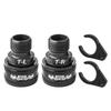 MUQZI 1Pair Quick Release Pedal Holder Titanium Alloy Stainless Steel Pedal MTB Road Bike Quick Release Pedal Extender Adapter