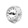 Elastischer Ringuhr Runde Dekorative Ringuhr Mode Fingerringuhr Schmuck