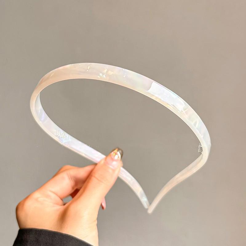 Высококачественная нескользящая ацетатная повязка на голову для женщин - Летняя коллекция 2024