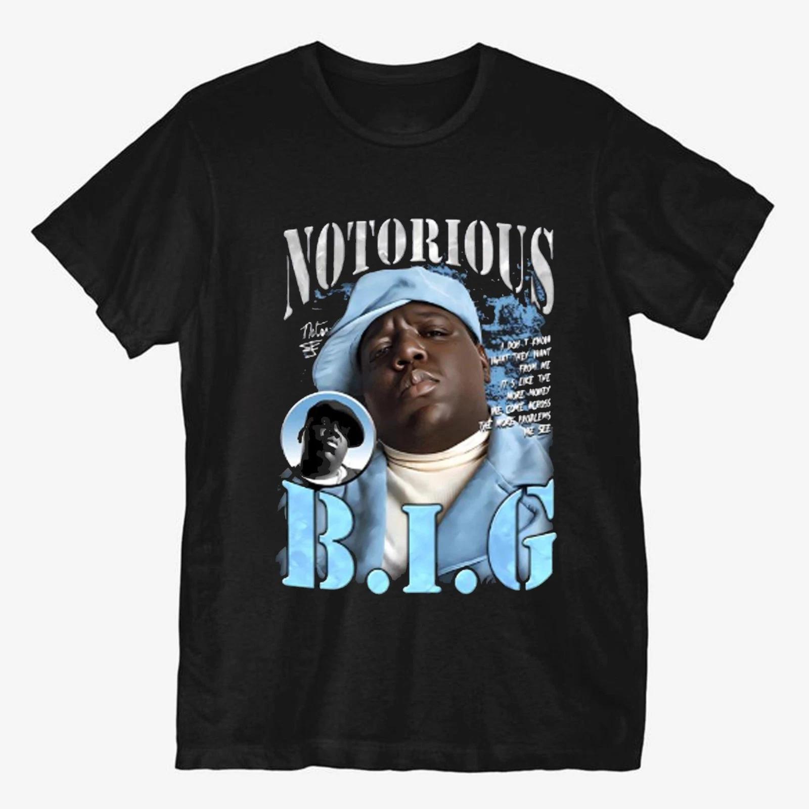 Vintage Notorious BIG Tee, The Notorious B.I.G. Fan Tee, Rap Legend Memorial M