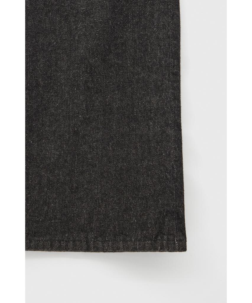 YOUTH Wide Denim Pants - Washed Black