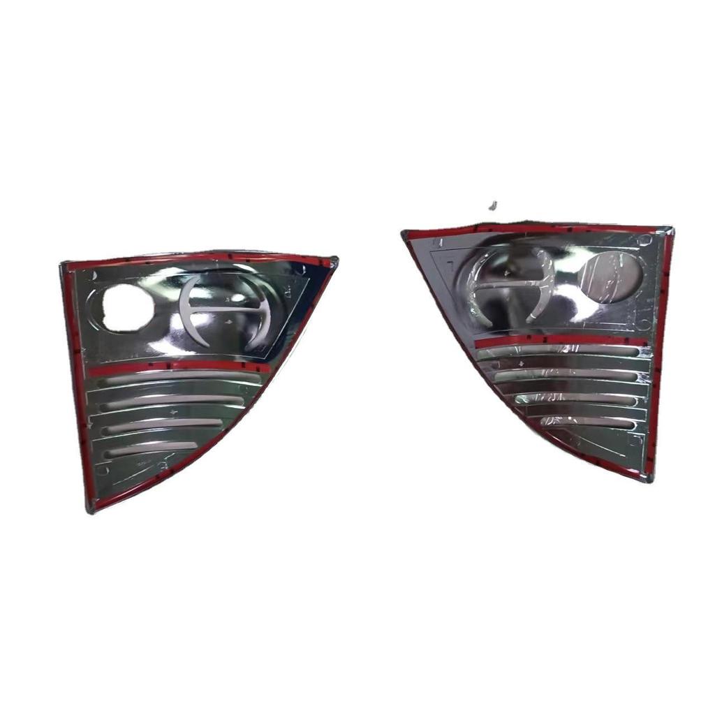 HINO500 Corner Light Eyebrow Frame with Turn Signal Sticker - Electroplated Car Accessory