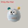 Baby Toddler Cotton Knit Hat With Embroidery For Newborns And Infants