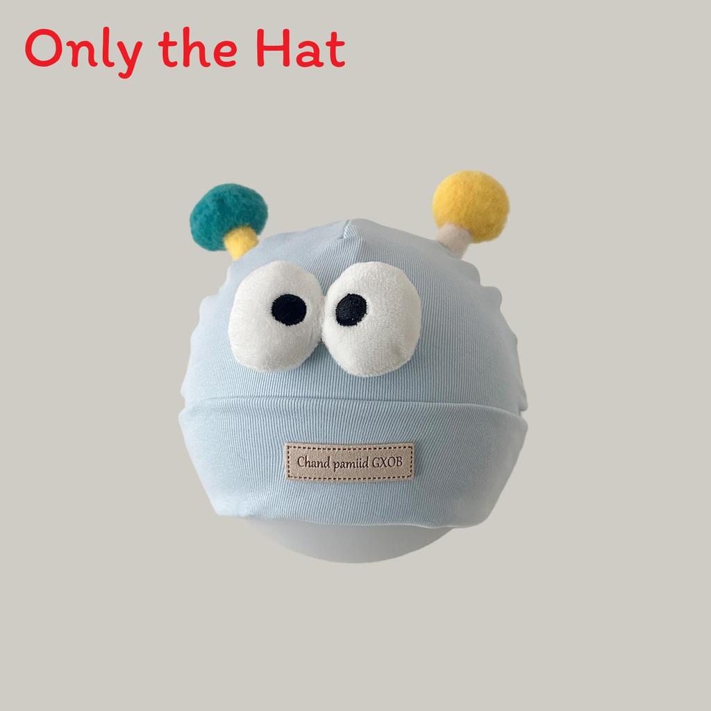 Baby Toddler Cotton Knit Hat With Embroidery For Newborns And Infants