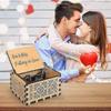 For Vintage Laser Engraved Wooden Music Boxes - Sunshine Theme, Ideal Gifts for Birthdays, Christmas, Valentine's Day