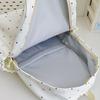 Student Schoolbag Large Capacity Multi-Function Backpack Dot Bow Print Women's Lightweight Backpack