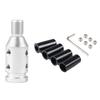 M12 X 1.25 Universal Aluminium Car Threaded Shifter Gear Shift Knob Adapter
