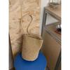 Explosive Flash Blue Niche Handmade Woven Shoulder Bag Casual Ins Korean Versatile Bucket Bag Handbag Armpit Bag