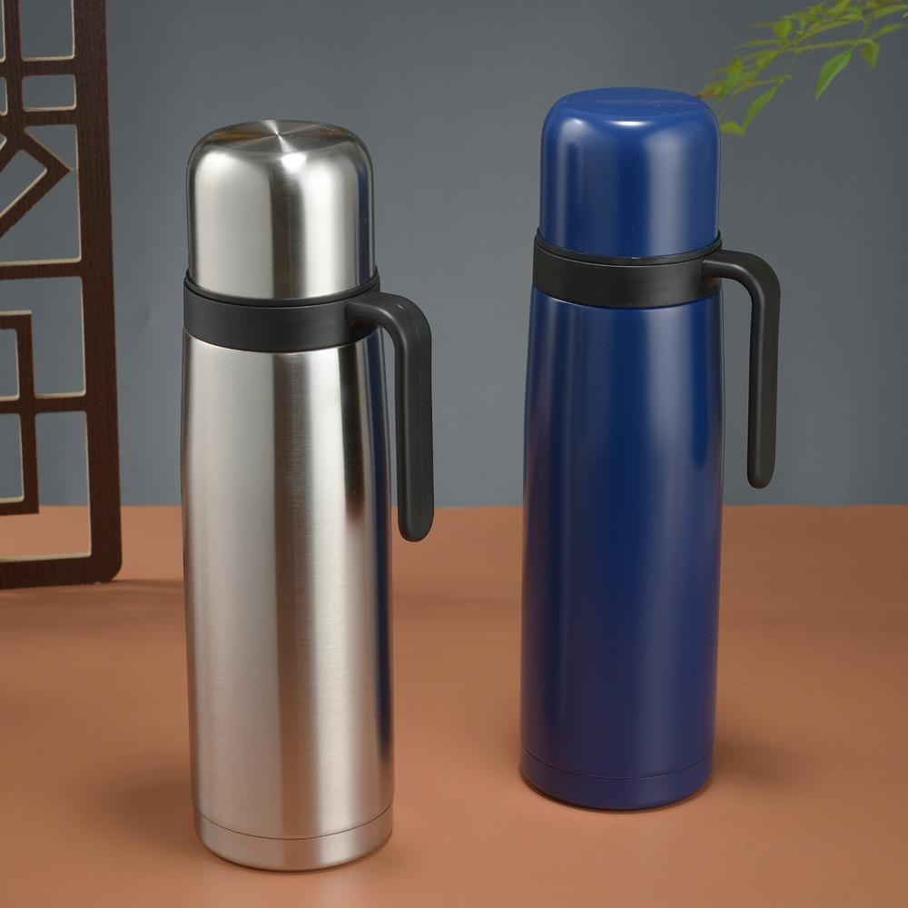 Termo Botella para Yerba Mate de Acero Inoxidable Doble Pared Aislado Botella de Agua Taza Térmica Viaje