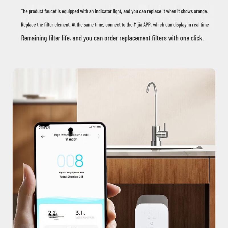 Xiaomi MI Water Purifier RO Filter 800G
