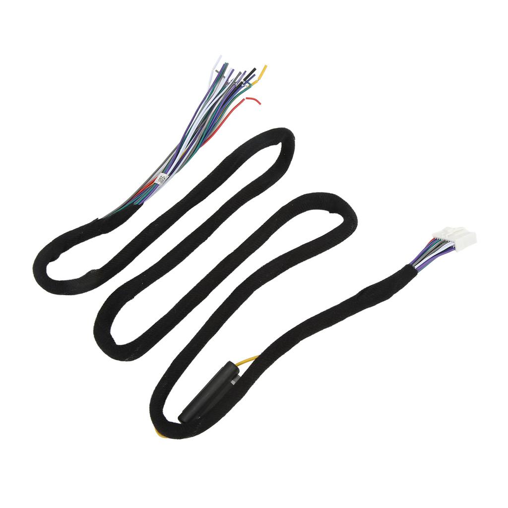 DSP Amplifier Wiring Harness 12V 15A Universal Stable Data Transmission HIFI Radio Plug for Cars
