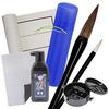 New Calligraphy 7 Brush Ink and Ruled Writing Pad Year's Set No. [Includes Pond]