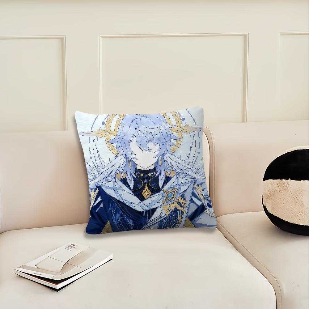 

Honkai Star Rail game cool b cushion cover Pillow Cover Decoration Room Home Sofa living Office Car Nordic Simplicity 12x12Inch