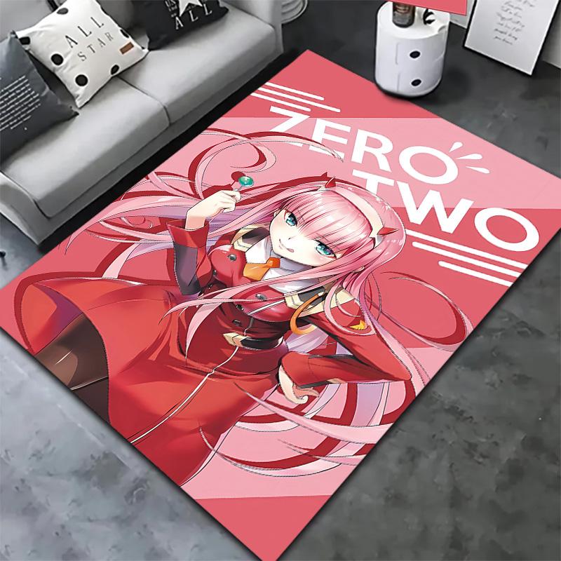 Franxx Carpet Rug For Living Room Bedroom Home Sofa Decoration Kids Play Nonslip Floor Mat