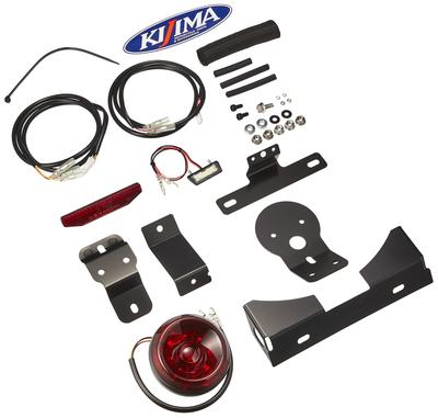 Kijima Motorcykeldele LED Baglygtekerne Baglygtesæt Kompatibel med Original Blinklys Stål Sort Finish HONDA REBEL1100/DCT 218-4019