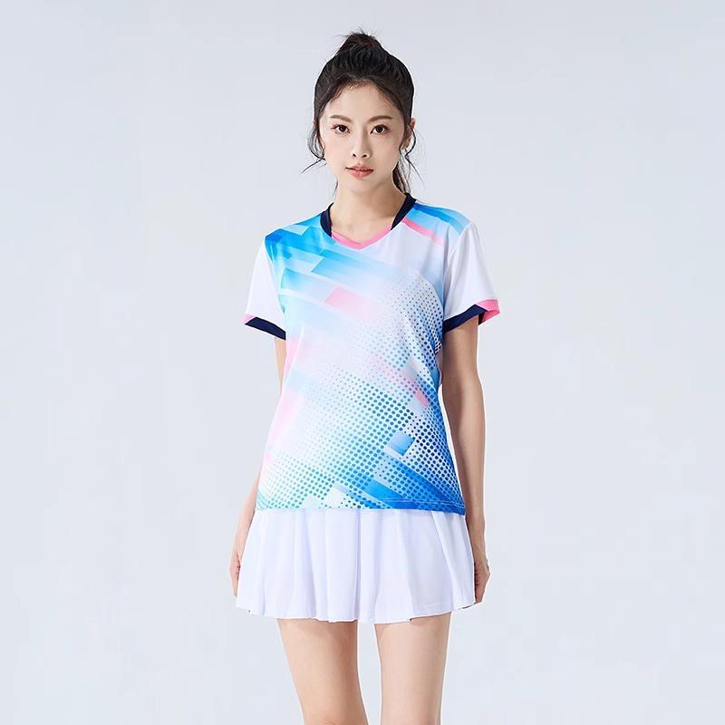 Lightweight Breathable Quick-Dry Sport T-Shirt Badminton Tennis Table Unisex Athletic Wear