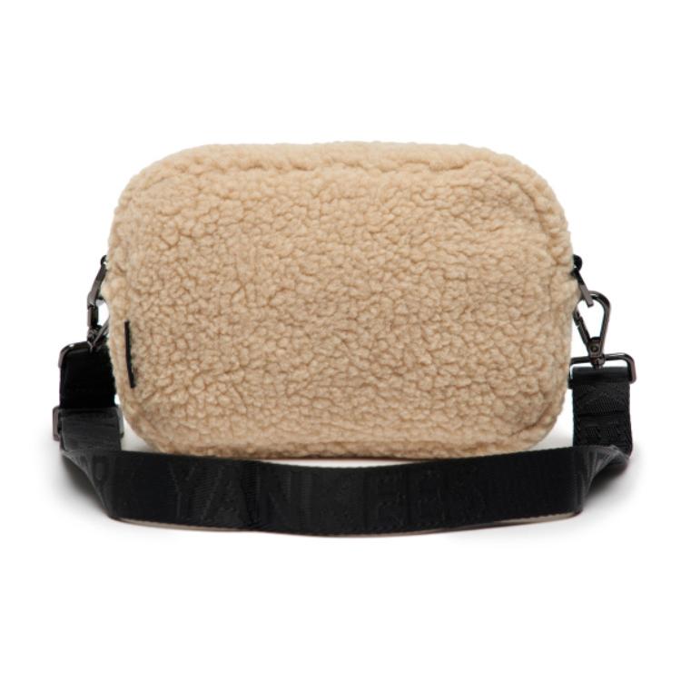 New MLB Polyester Camera Bag, Shoulder Bag, Crossbody Bag, Fanny Pack Regular Unisex Coffee 3ACRS0316-50SAS