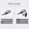 Handheld Car Vacuum Cleaner with High Power and Wireless Charging for Household and Car Use