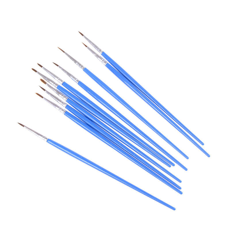 

10 шт. Детская кисть Инструменты для хобби и рисования Аксессуар Сверхтонкая ручка для прорисовки линий