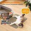1pc Large Size Cat Litter Mat-advanced Honeycomb Double Layer Design,urine Waterproof,easy Cleaning,scatter Control,stay Clean