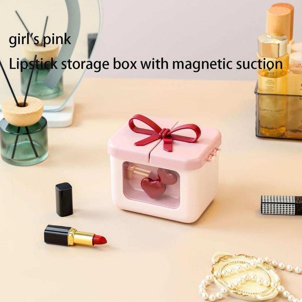 2025 New Original Desktop Lipstick Storage Box Lipstick Lip Glaze Storage Duoge Essential Oil Box Cosmetics
