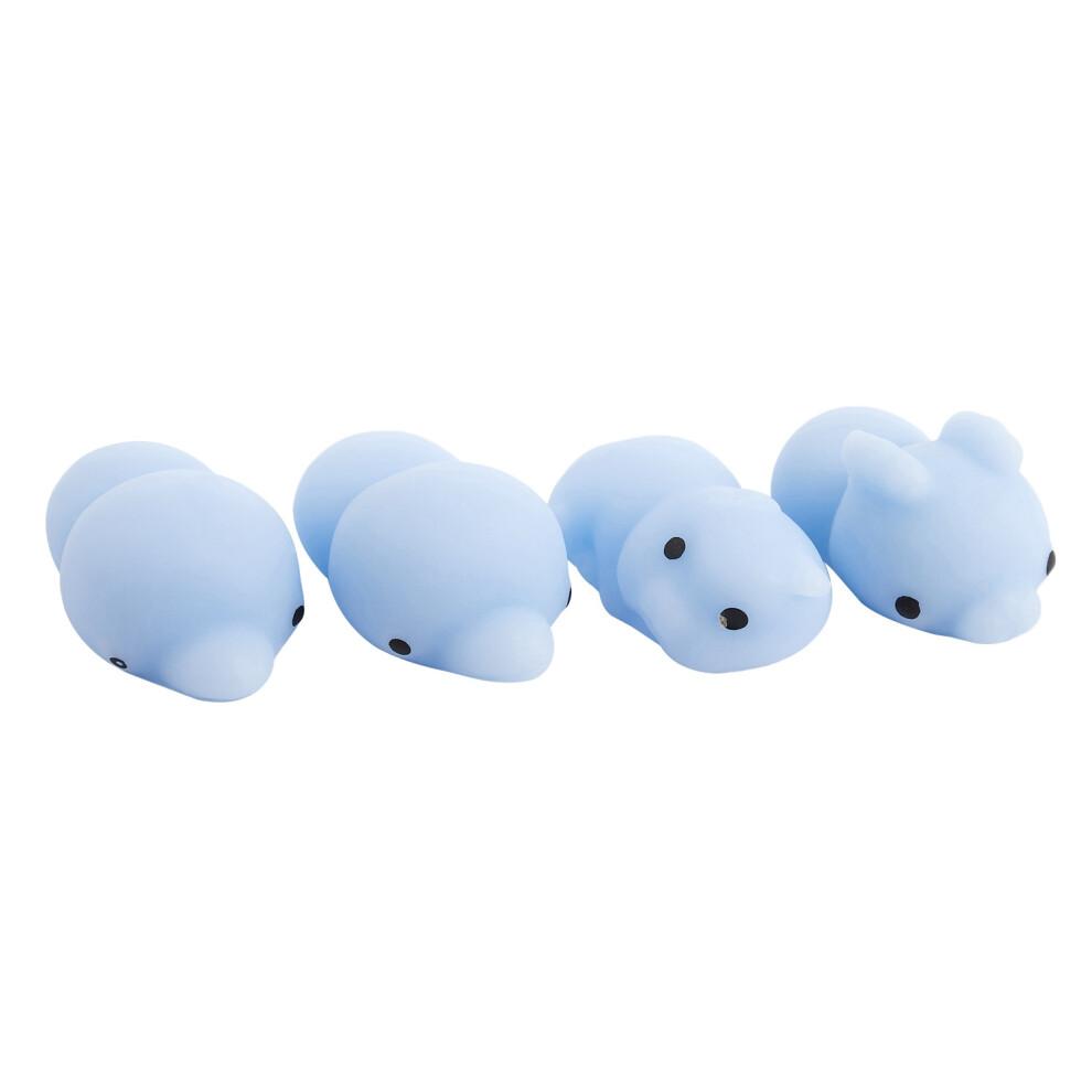 20Pcs  Squeeze Toy Squishy Mochi Soft Release Stress Toys Kawaii Animal Squishy Decompression Toys Seal Octopus Rabbit #N20
