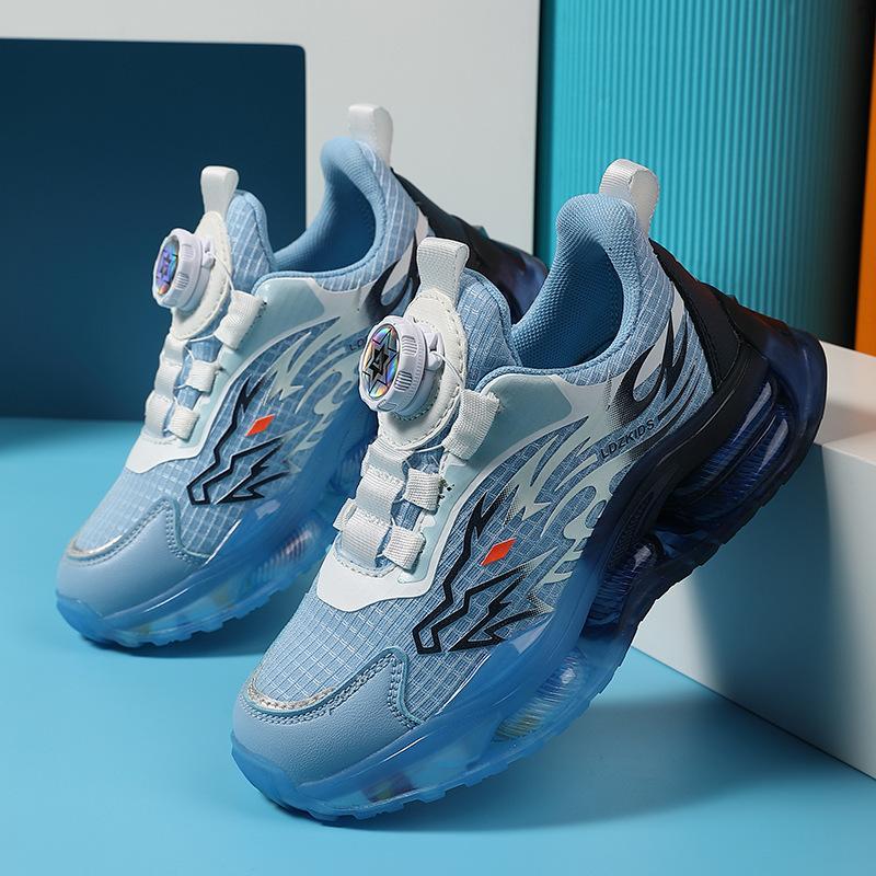 Spring and Autumn Boys Sneakers Children's Mesh Boys Wear-resistant Primary School Students Breathable New Middle and Older Children's Running Shoes