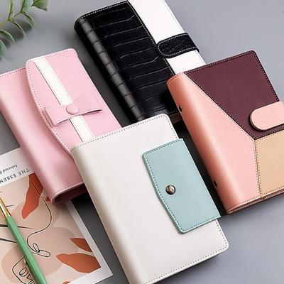 PU Leather A6 Budget Binders Set A6 Envelope Planner Envelope Challenge Notebook  Cash Envelopes