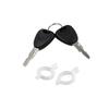 7701468982 7701468981 For Renault Megane Scenic Clio Master Thalia Symbol Car Door Lock Barrel Cylinder with 2 Key Left+Right