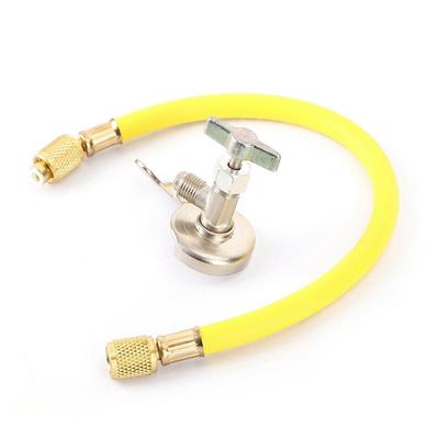 Kit de válvula e mangueira de recarga para A/C R12 R22 2022