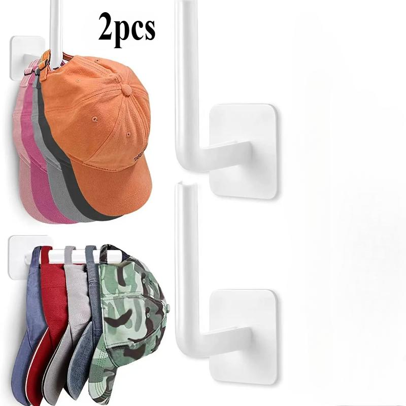 

Многофункциональный крючок без пробивания, без следов, кухонная полка для хранения разделочных досок, бытовой крючок-вешалка, для шторки для душа, кухонный крючок 2pcs белый