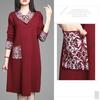 Autumn Winter Women's Thick Sweater Dress Loose Plus Size Knitted Dress Mid-Length Casual Dresses