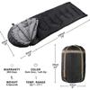 Sleeping Bag with Compression Sack 4Seasons Warm Cold Weather Lightweight for Adults Kids OutdoorCamping Waterproof Sleeping Bag