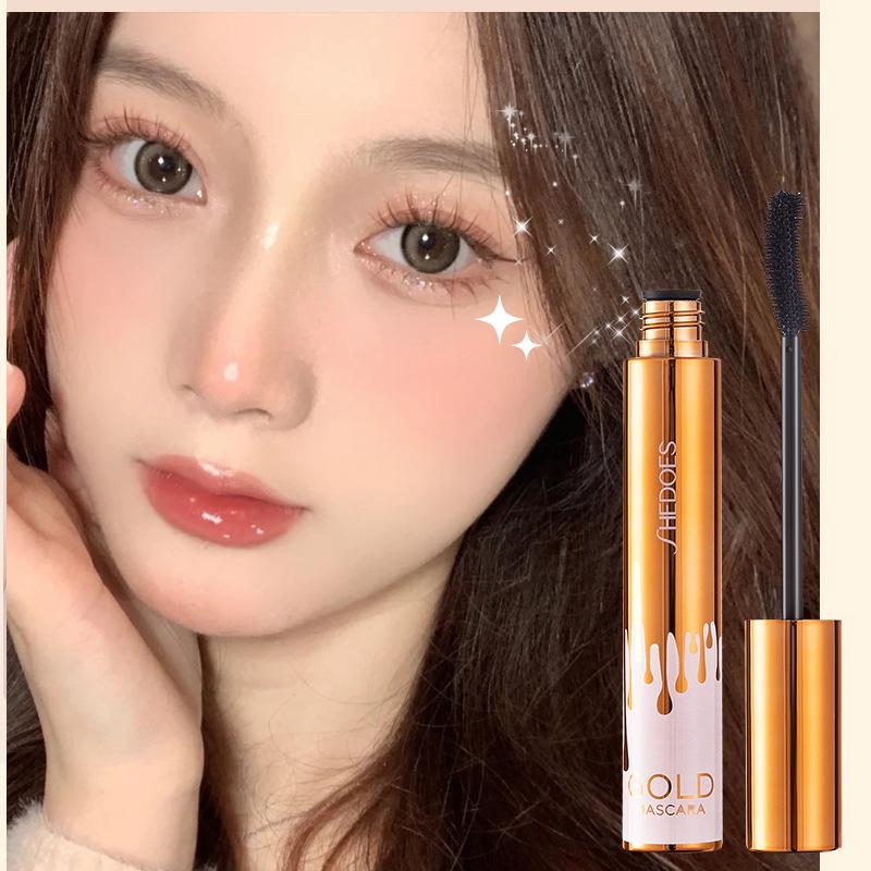 Mascara densă și ondulată lungă, rezistentă la apă, anti-transpirație