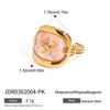 Titanium Steel Zirconium Ring - Luxurious and High-end Jewelry Finger Ring Made of Stainless Steel