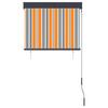 Vidaxl External Roller Blind, 80X250 Cm, Yellow-Blue