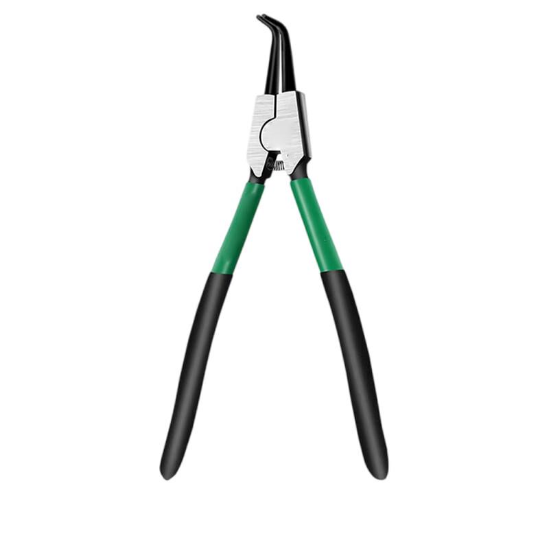 12-inch Steel Bent Shaft Retaining Ring Pliers