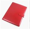 Colorful A4 PU Leather Binder Notebook Pocket File Business Organizer Office Stationery Presentation Folder Customized Logo