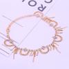 European & American Fashion Rhinestone Tassel Anklet