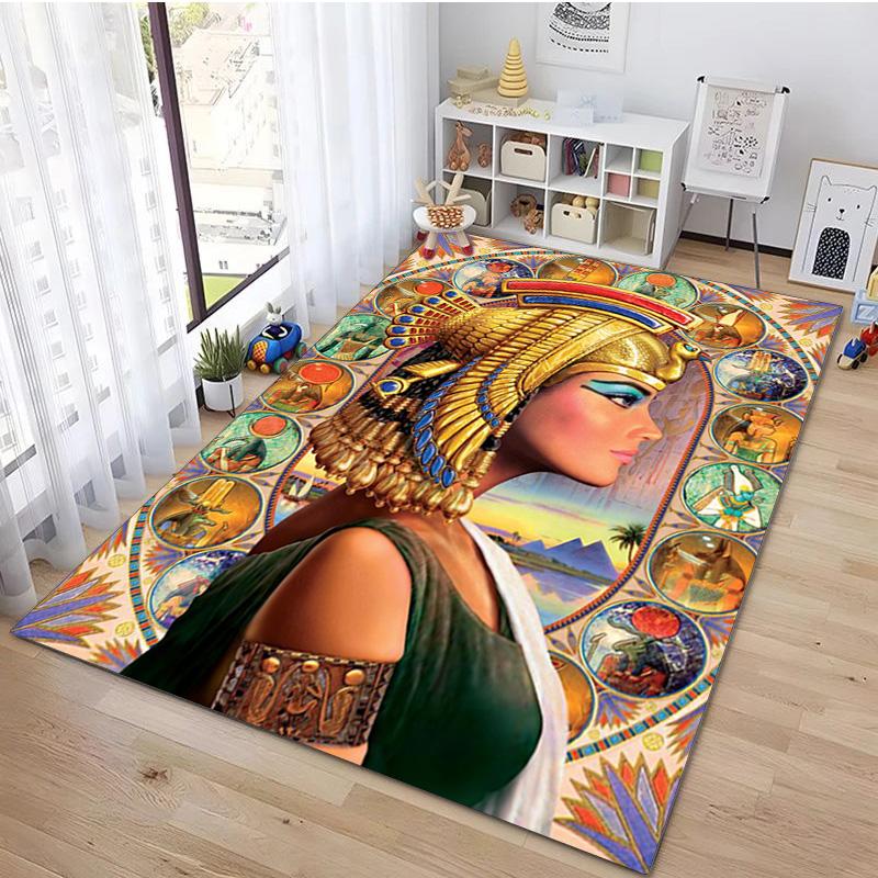 Egyptian Queen's Majesty Carpet Office Decorative Carpet For Living Room Bedroom Door Mat Floor Rug Computer Chair Area Rug