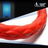 Azur Soft Leather Red Steering Wheel 2HM in Extra Thick Steering Wheel Dress Up Your Cover, "Made Japan, Cover, Car"