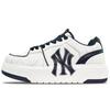 MLB Chunky Liner Low top Skateboard Shoes Unisex Black White 3ASXCA12N-50WHS(Team188SBOX