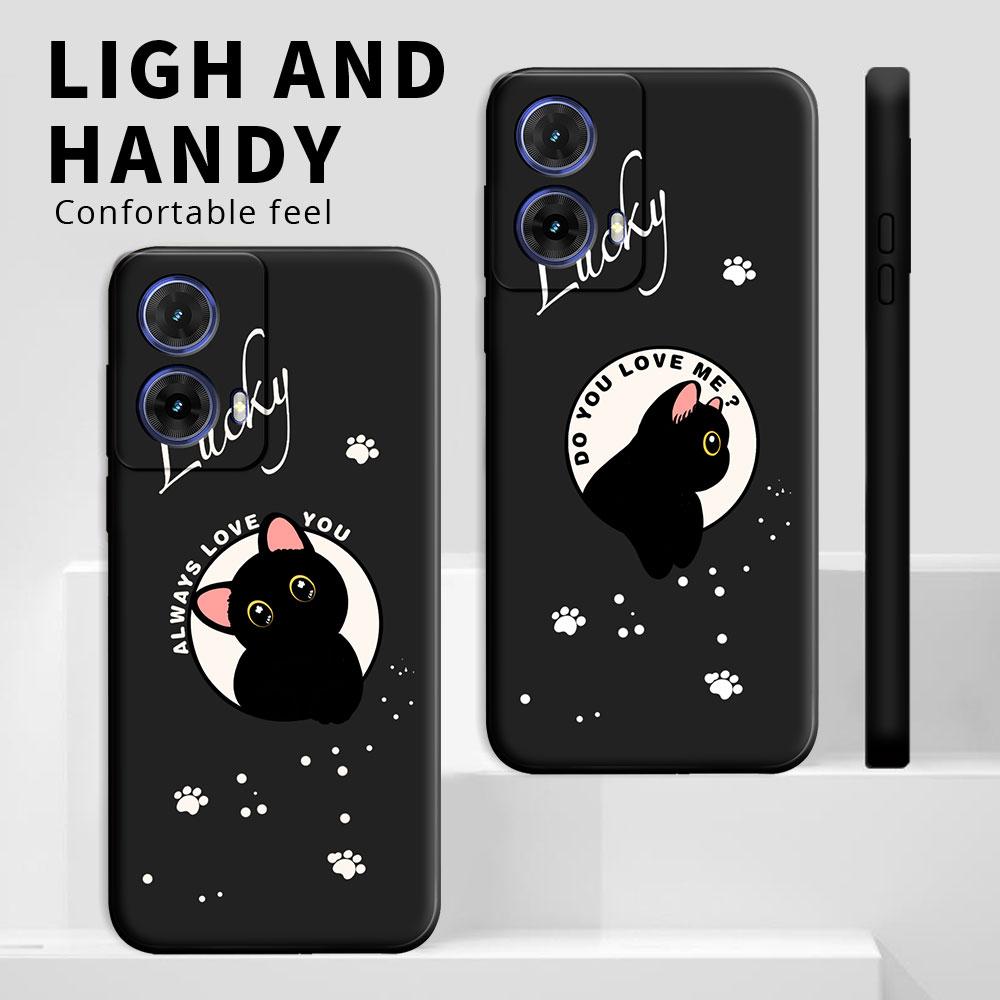 For Motorola Moto G85 5G Case Cute Shockproof Silicone Soft Phone Case For Moto G85 5G Animal Cartoon Back Cover Fashion Matte