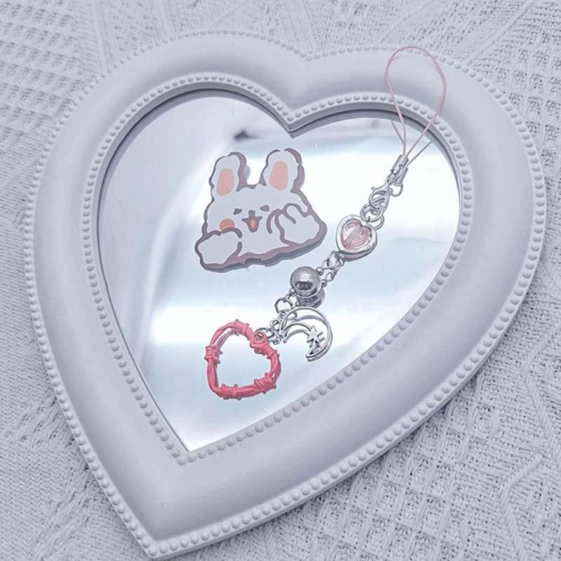 Trend Keychain Ornament Decoration for Bags Phones Sweet Cool Girl Decorations