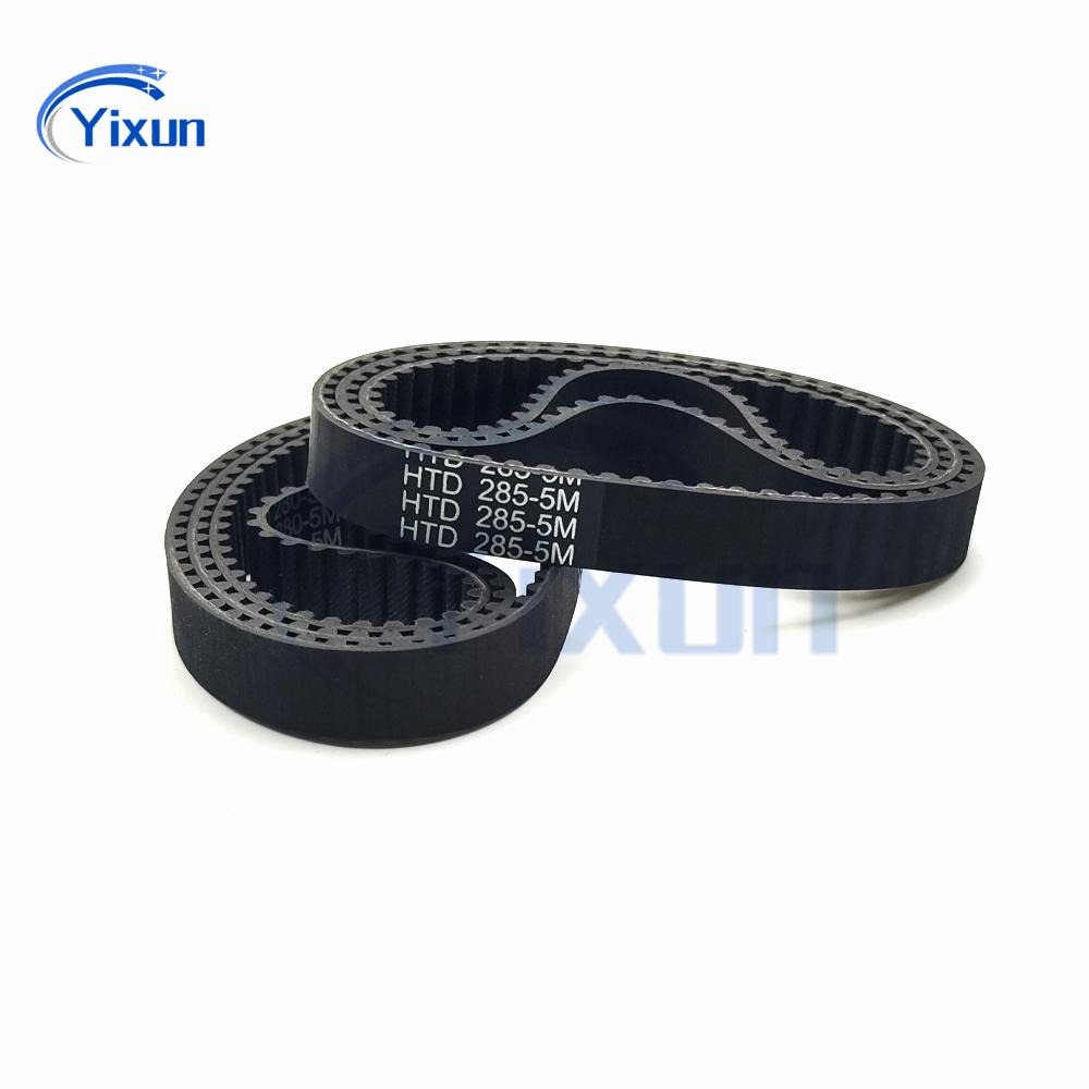 HTD 5M Kauçuk Triger Kayışı Uzunluk 655 660 665 670 675 680 685 690 695 700 705 710 715 720mm Genişlik 10/12/15/20/25/30mm Tahrik Kayışı